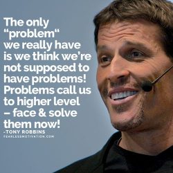 The only “problem” we really have is we think we’re not supposed to have probl ...